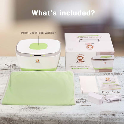Lilmonki Wet Wipe Warmer and Dispenser with LED Display (photo 3)