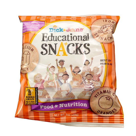 Dick & Jane Educational Snacks Food & Nutrition Pack