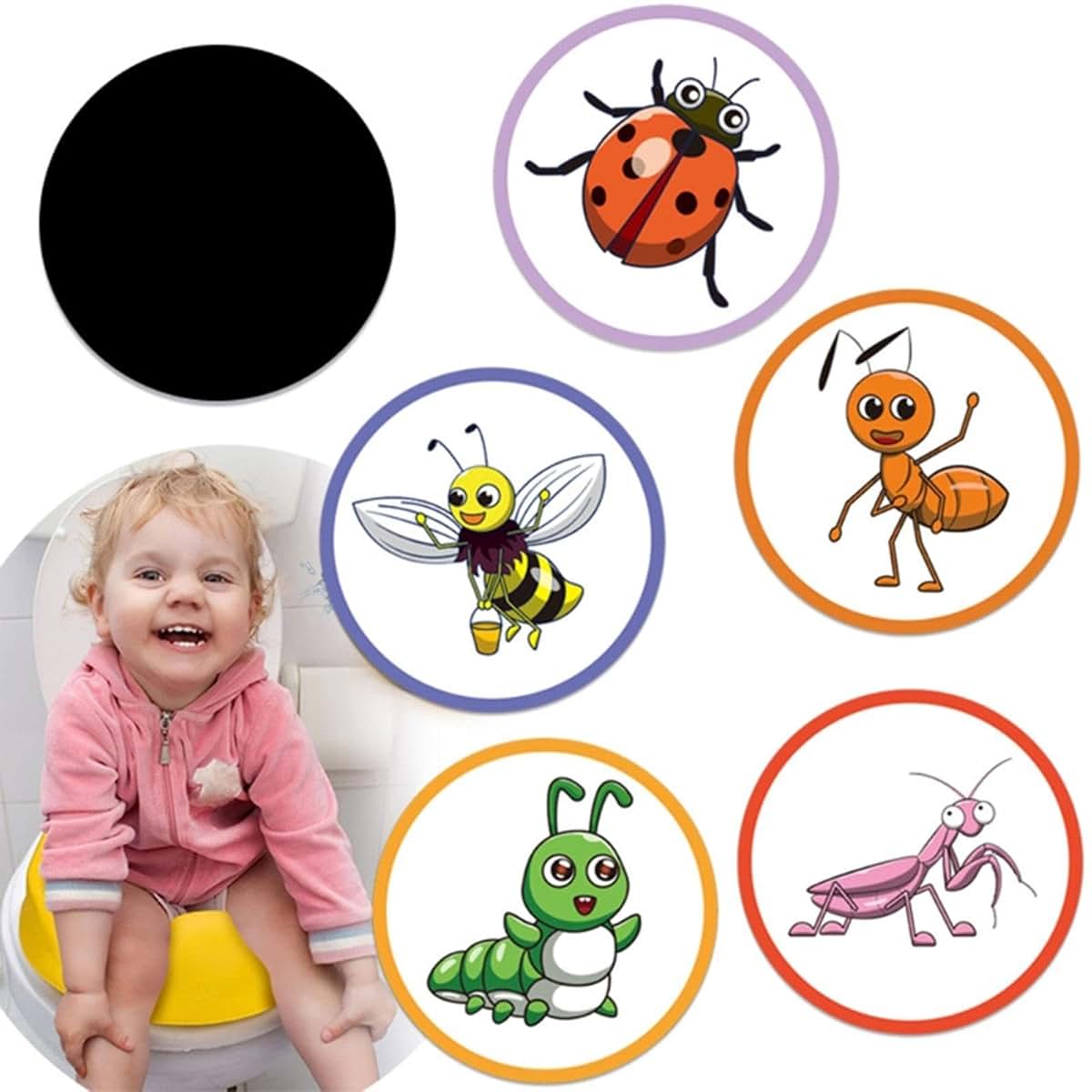 Bogeel Potty Training Stickers With Temperature Sensitive Color Change (photo 2)