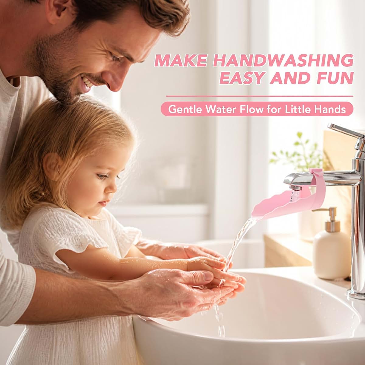 CHEOTIME Faucet Extender for Toddlers, Sink Handwashing Aid (photo 3)