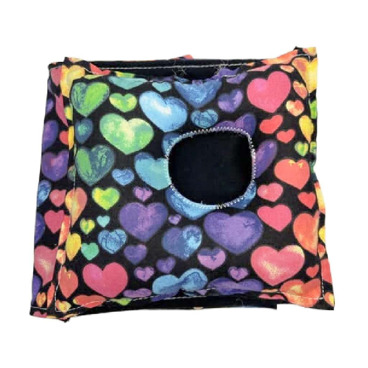 BabyOneStop Watercolor Hearts G-Tube Pillow Belt For Tummy Time