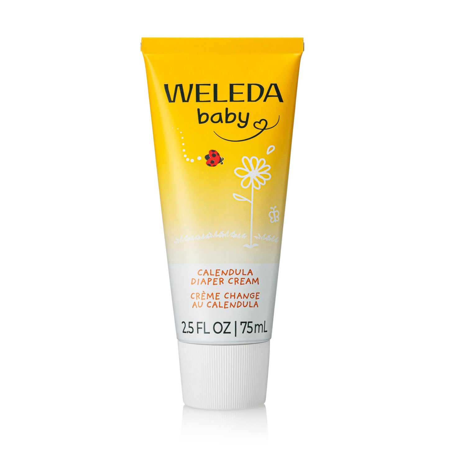 Weleda Baby Calendula Diaper Cream, 2.8 Fluid Ounce, Plant Rich