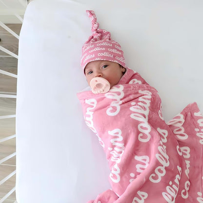 OFCCUSTOM Customized Name Blankets Personalized Baby Blankets for Infant Toddler, Baby Kids Gift Blanket for Birthday (photo 2)