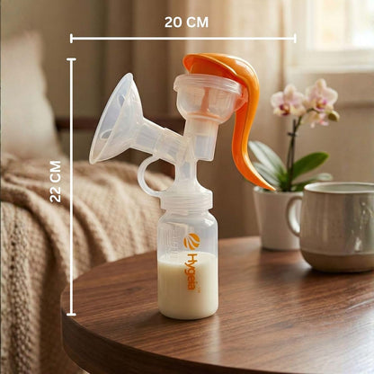 Hygeia Manual Breast Pump for Portable Single-Hand Use