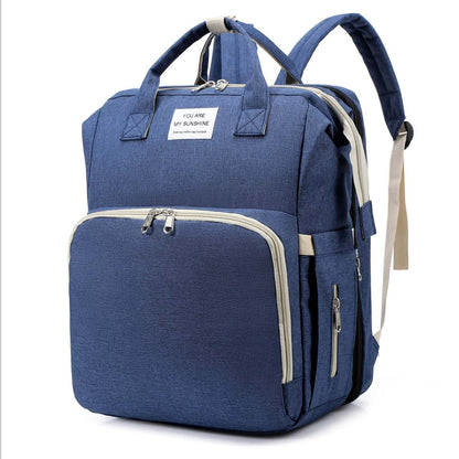 Zjchao Diapers Backpack: Large Capacity Multifunctional Travel Bag