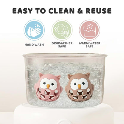 Baby's Way Owl Silicone Teething Toy (photo 4)