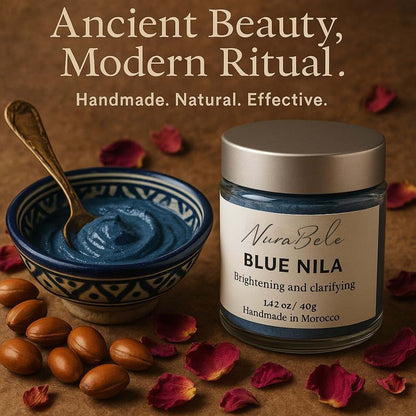 Authentic Moroccan Blue Nila Powder