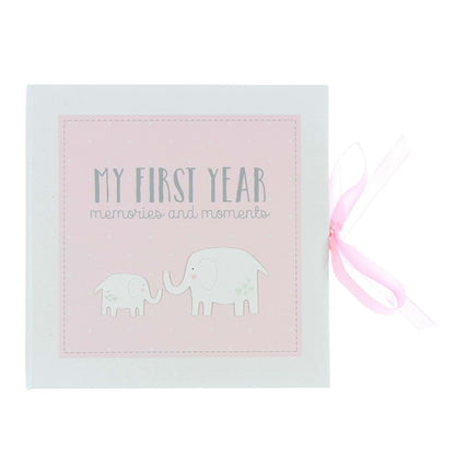 Petit Cheri Collection Pink My First Year Record Book