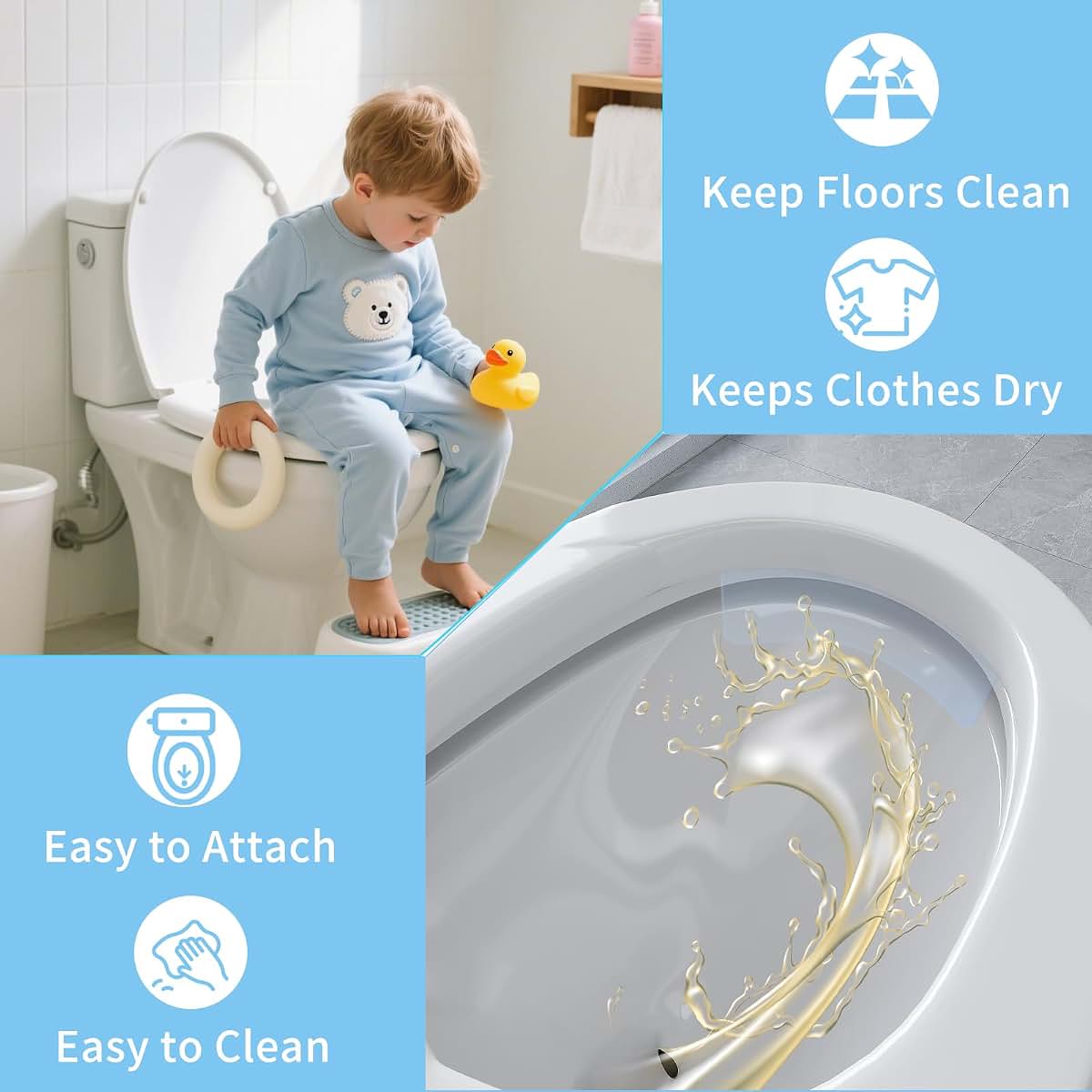 Child Training Toilet Seat for Potty Learning