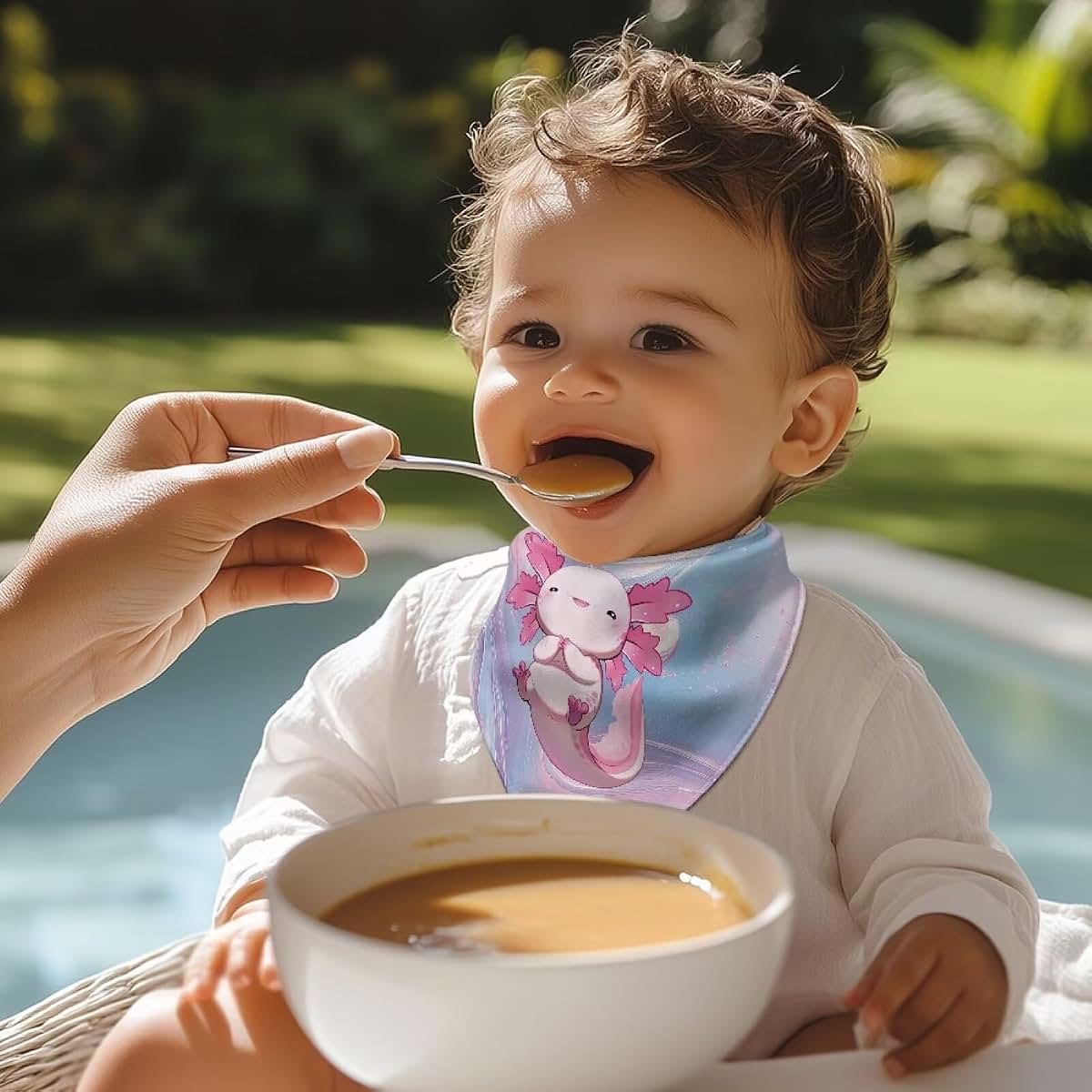 LedBack Baby Bandana Bibs for Drooling and Teething Trendy Bandana Bibs