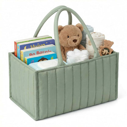 ZZOZPOP Portable Baby Essentials Organizer Diaper Caddy