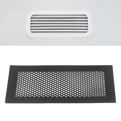 BabyOneStop 2-Pack Silicone Baby Proof Vent Covers for 4x12in Vents, Black