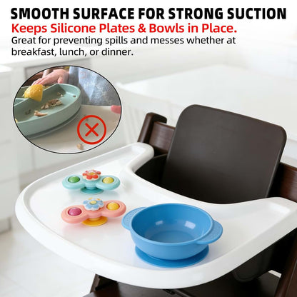 LuQiBabe Replacement High Chair Tray for Stokke Tripp Trapp V2 and Beyond, White (photo 3)