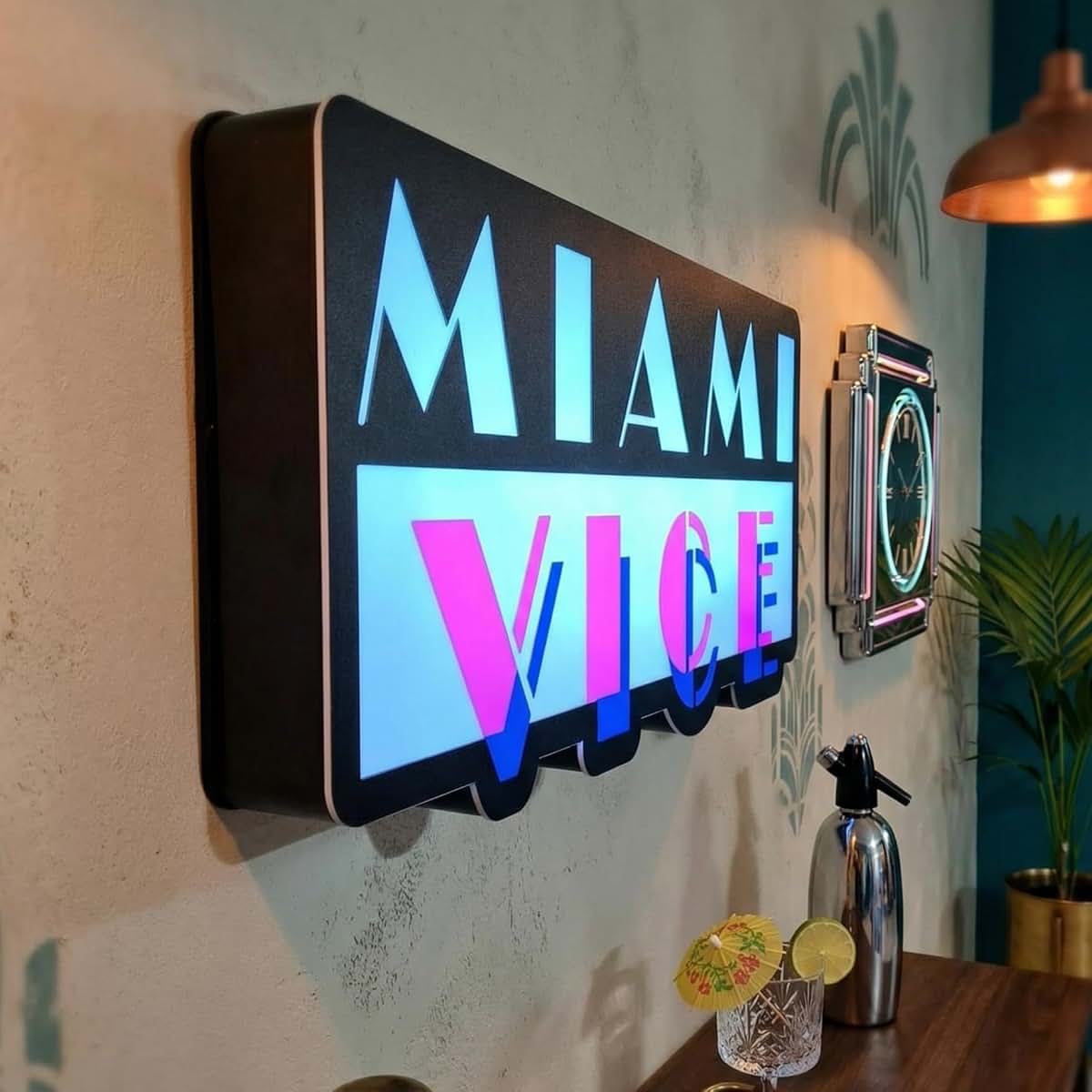 Neonsign Miami Inspired Vice Style LED Neon Sign (photo 3)