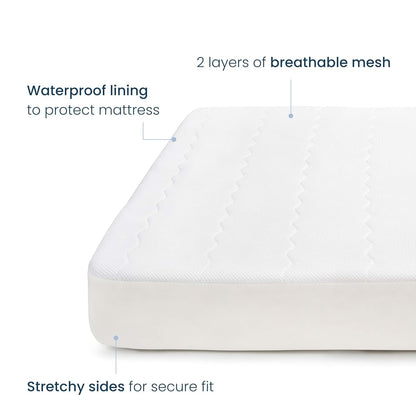 Halo Breathable Crib Mattress Cover