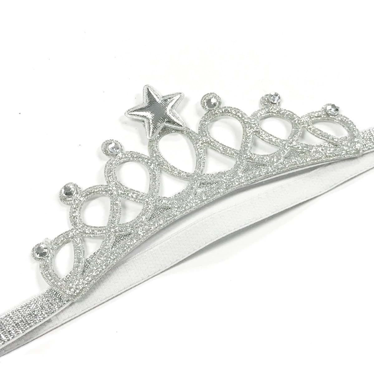 Bowbear Baby 2-Piece Tiara Crown Headband Hair Accessories (photo 3)