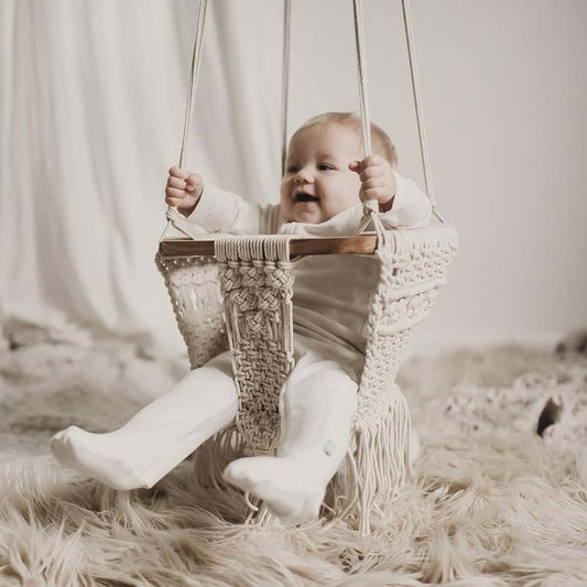 EL CLASICO OVERSEAS Handmade Swing-Baby Swing Chair-Toddler Swing-Indoor Swing-Hammock Chair-Baby Hammock-Outdoor Swings