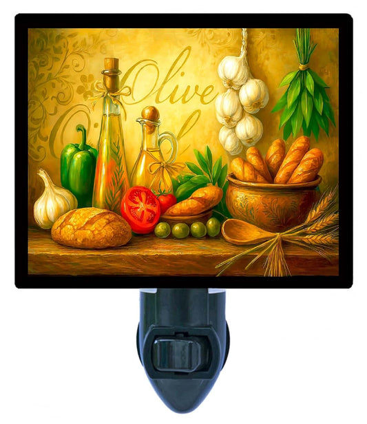 Night Light Designs Bread And Oil Night Light Italian Kitchen Design