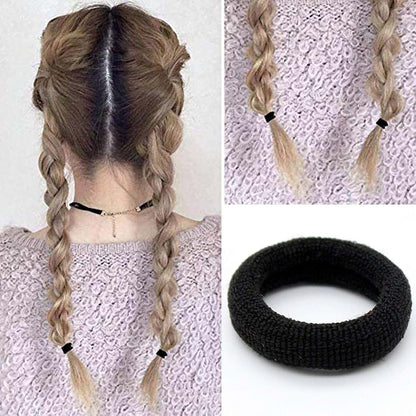 Leduodo 300 Pcs Baby Girls Hair Ties - Small Elastic Ponytail Holders (photo 4)