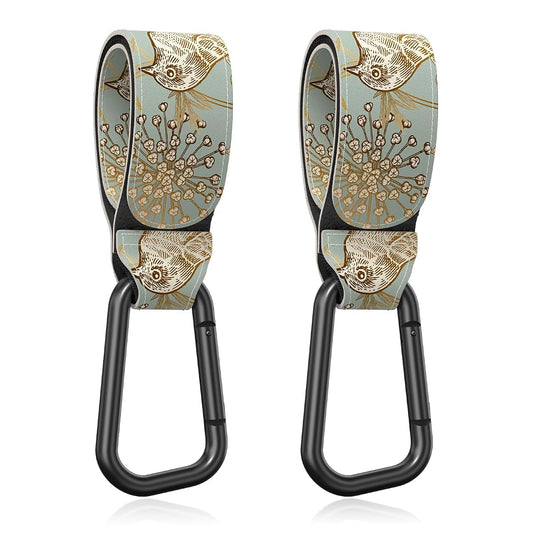 Gukeniu Universal Stroller Hooks for Hanging Bags - 2 Pack