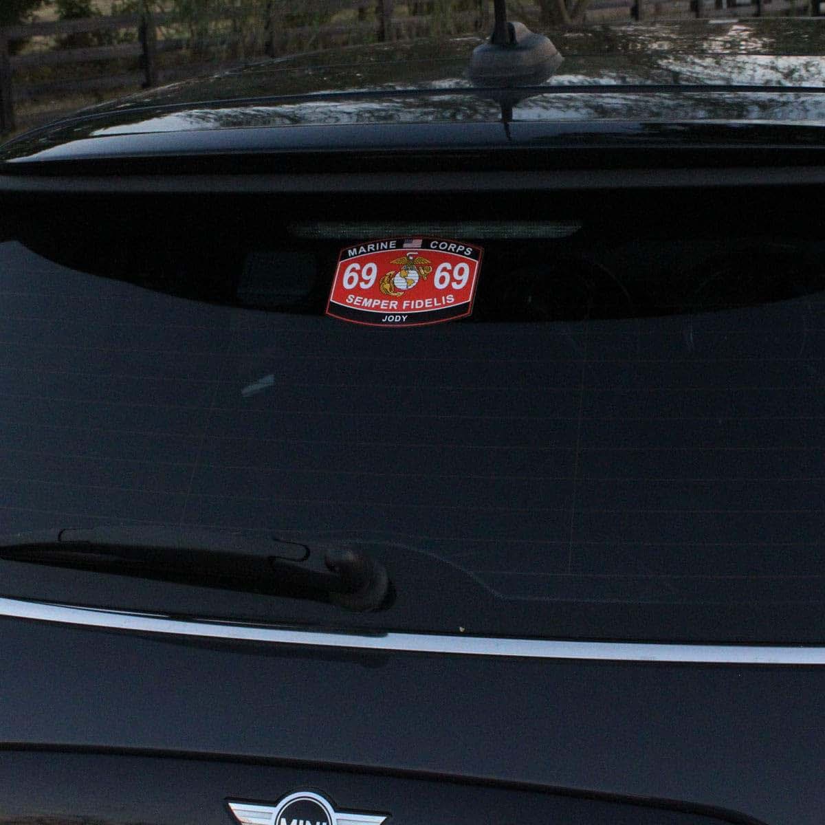 PatchOps Marine Corps MOS Wall and Car Decal, Removable Vinyl