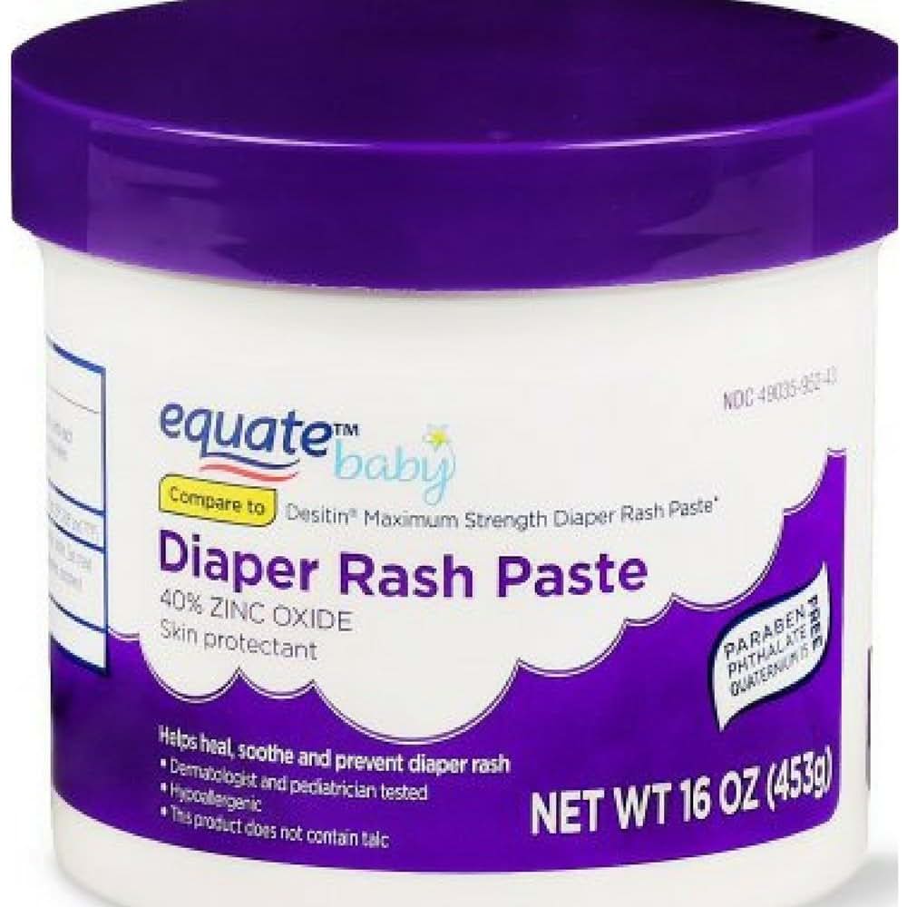 Equate Baby Equate Maximum Strength Diaper Rash Relief, 16 oz (Pack of 3) (photo 3)