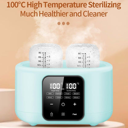 Xiuganpo Double Bottle Warmer with Smart Temperature Control (photo 3)