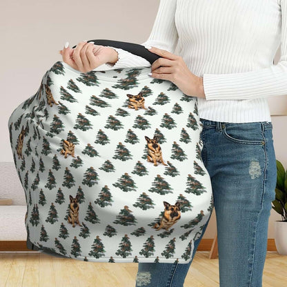 Muishi German Shepherd Car Seat Canopy & Nursing Cover