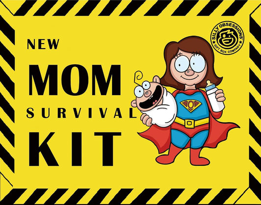 Silly Obsessions New Mom Survival Kit Gag Gift