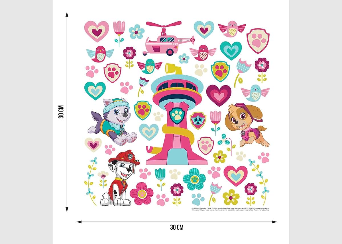 AG Design Paw Patrol Children's Room Wall Sticker