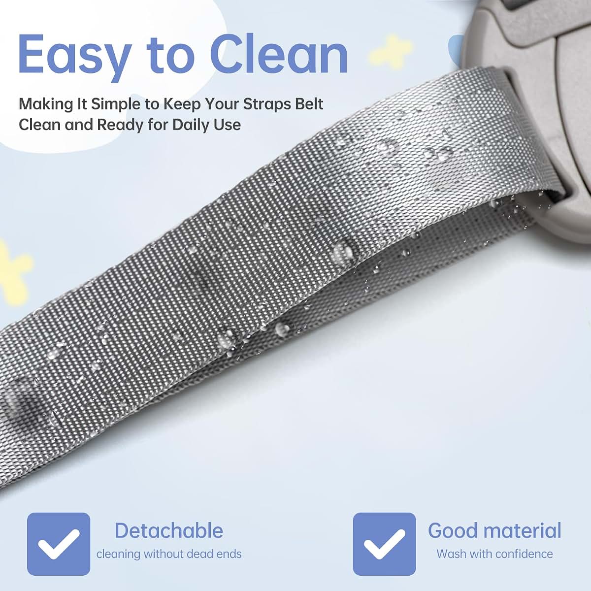 High Chair Strap Replacement Harness for Graco - Adjustable 5 Point Fit