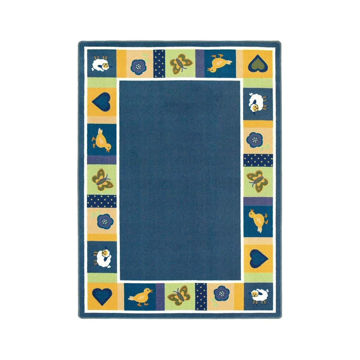 Joy Carpets Kid Essentials Baby Blues Rug 5'4" x 7'8"