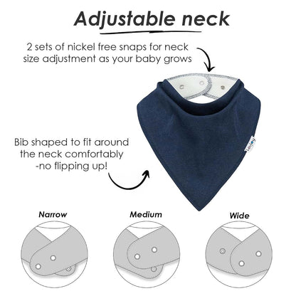 Lovjoy Large Bandana Bibs For Older Children And Adults (photo 4)