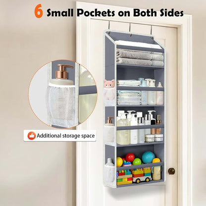 Roomtalk 17" Wide Over The Door Organizer With 4 Shelves (photo 4)
