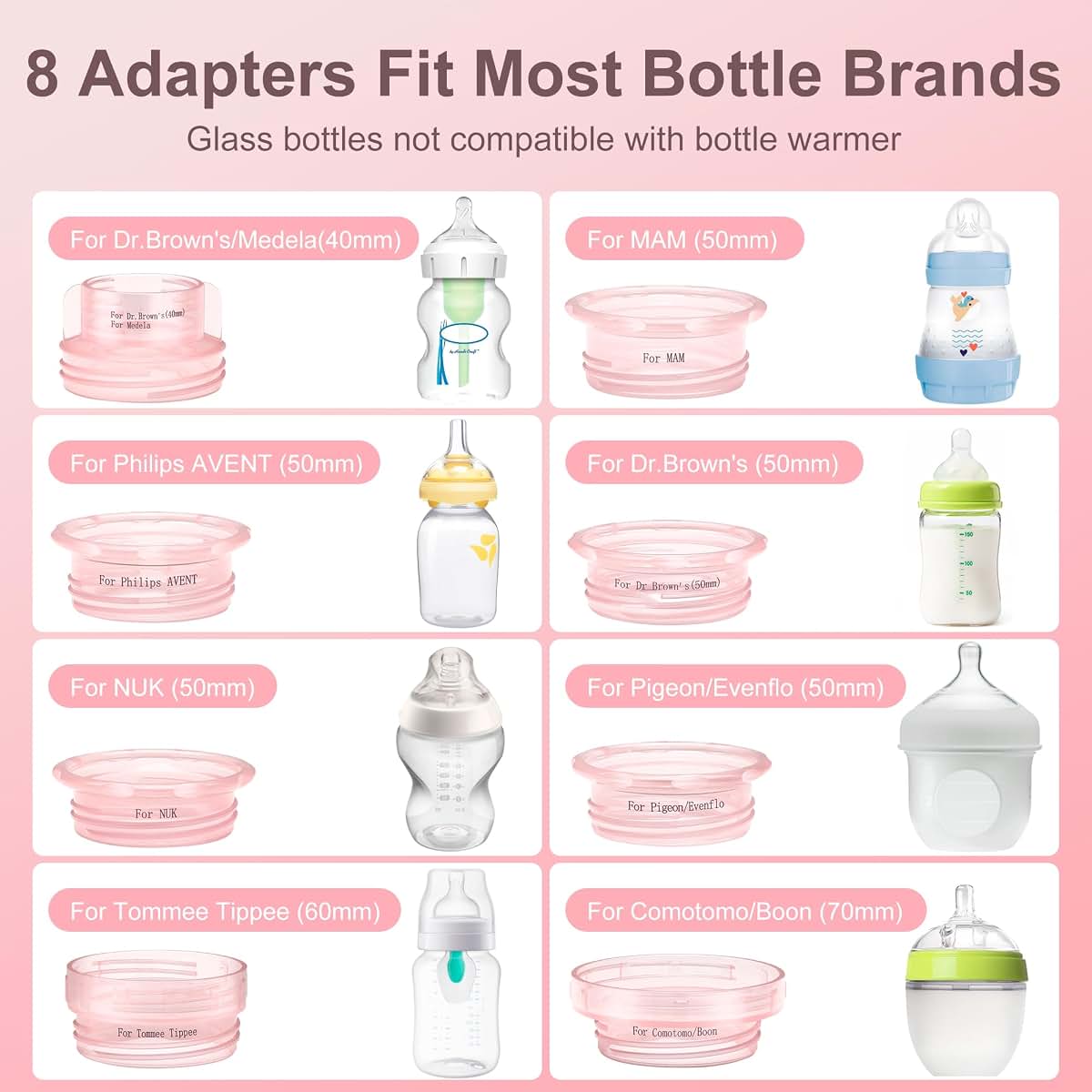 CuddleeBaby Portable Cordless Bottle Warmer In Pink (photo 2)