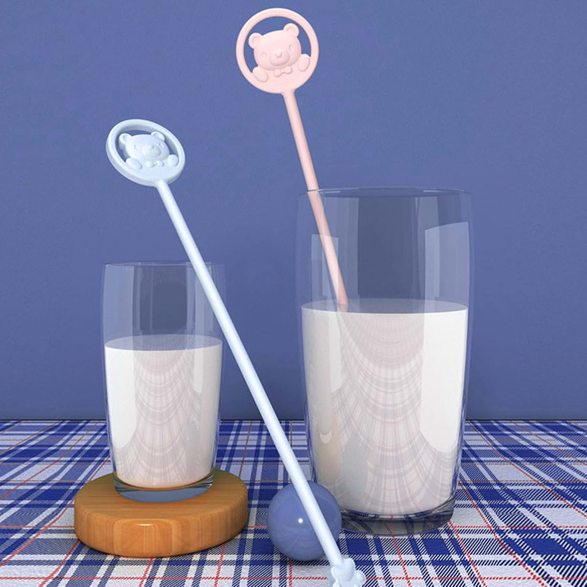 GKOXUQ Baby Milk Powder Stirrer With Temperature-Sensitive Color Changing Rod (photo 4)