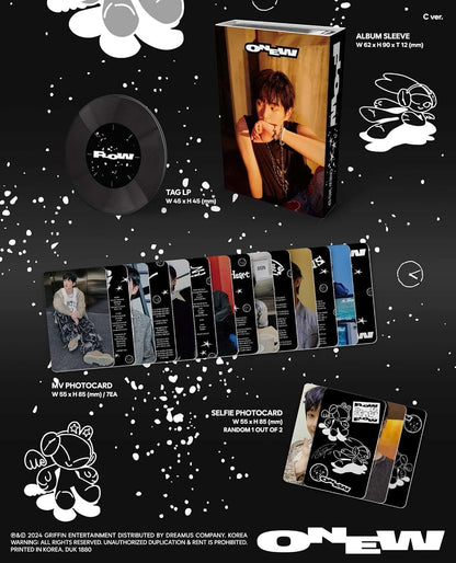 DREAMUS FLOW Onew (SHINee) Album [C ver. (NEMO ver.)]+Pre Order Benefits+BolsVos K-POP Inspired Freebies (3rd Mini