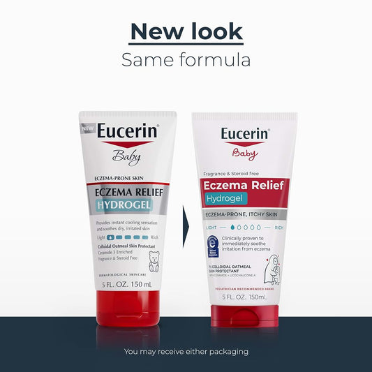 Eucerin Baby Eczema Relief Hydrogel with Colloidal Oatmeal, 5 Fl Oz
