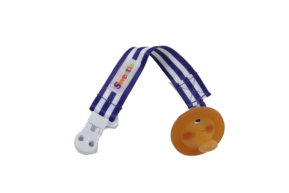 Mysweetie Sweetie Pacifier Holder In Blue (photo 3)