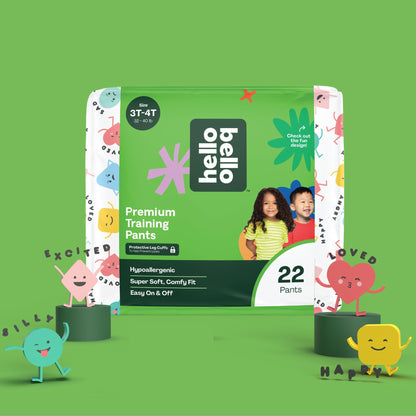 Hello Bello Training Pants 3T-4T All About Feelings
