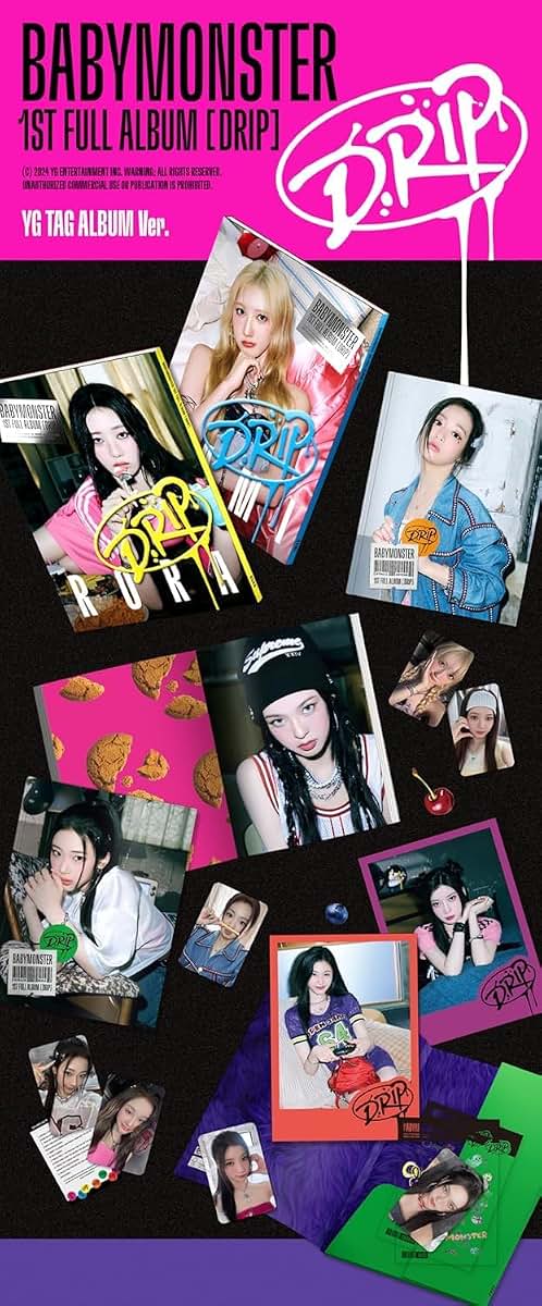 BABYMONSTER DRIP 1st Full Album Tag Rora Version