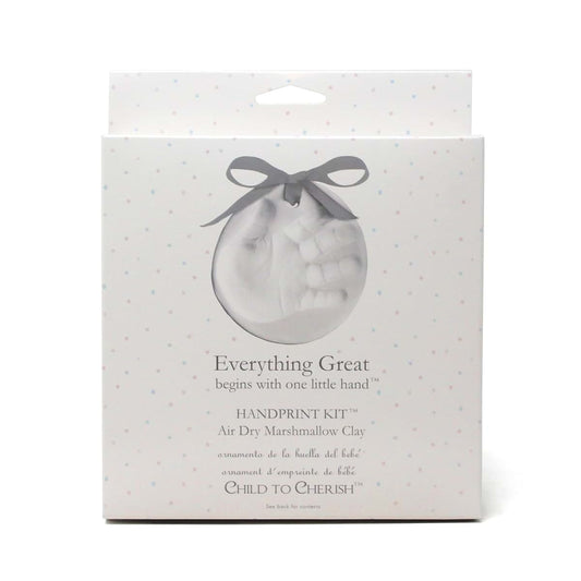 Child to Cherish Keepsake Handprint Kit with Marshmallow Clay