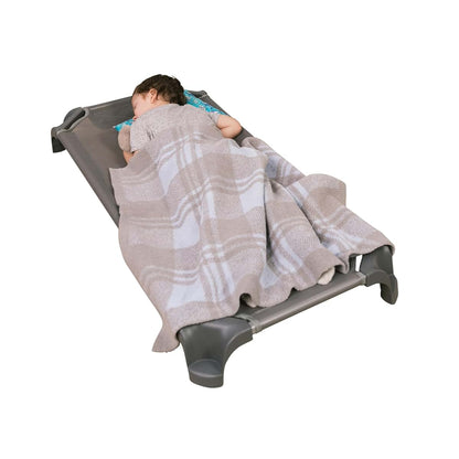 Factory Direct Partners Daycare Cots Fully Assembled Stackable Toddler (40" L) Nap Cots for Rest Time, Children's Nap (photo 3)