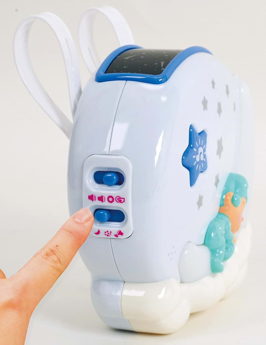 PLAY Lullaby Dream Light Blue - Night Light with White Noise and Timer for Baby and Toddler Rooms