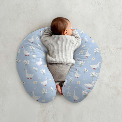 Cstdyfrv Vintage Geese Nursing Pillow Cover With Zipper (photo 4)