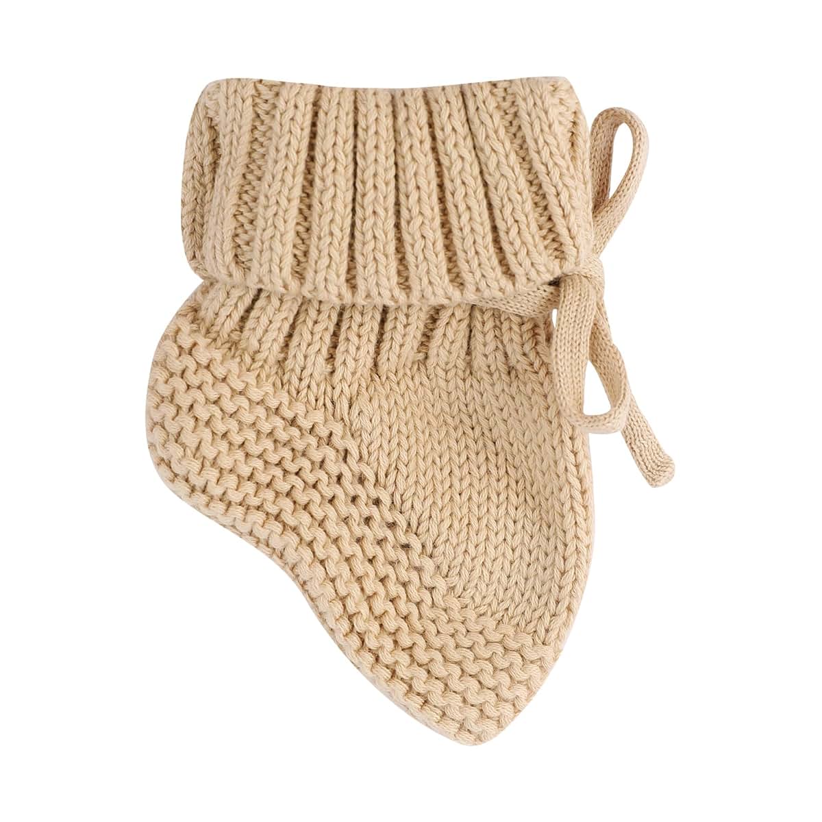 CAZSTYK Newborns Hand Crochet Booties And Hat Set Soft And Breathable Knitting Socks Shoes & Bonnet For Both Boys And (photo 4)