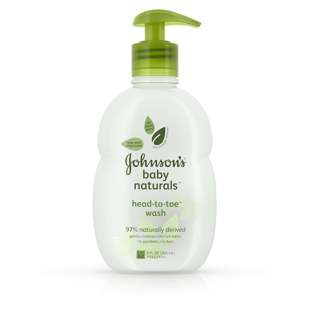 Johnson's Natural Head-to-Toe Baby Wash for Delicate Skin