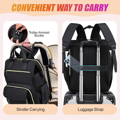 BabyOneStop Breast Pump Backpack With Insulated Cooler Bag