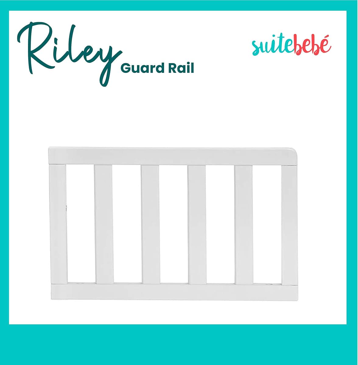 Suite Bebe Riley Toddler Guard Rail, Espresso (photo 2)