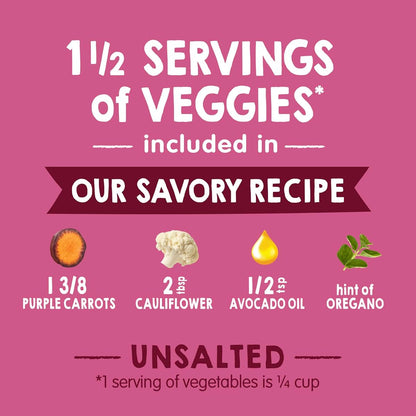 Happy Baby Savory Blends Stage 2 Purple Carrots & Cauliflower Puree